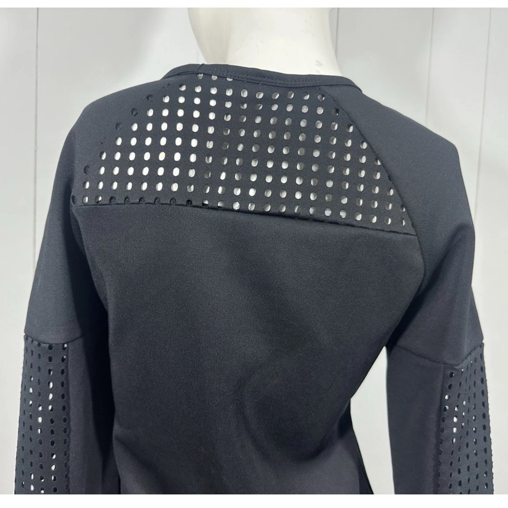 Fabletics Sweatshirt Dress Women Size S Black Tilly Athletic Dress Mini Dress - Picture 8 of 13